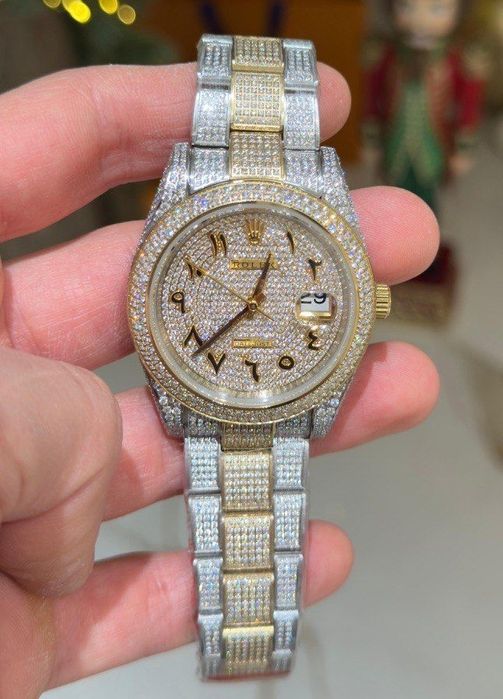 Rolex Datejust Swarovski