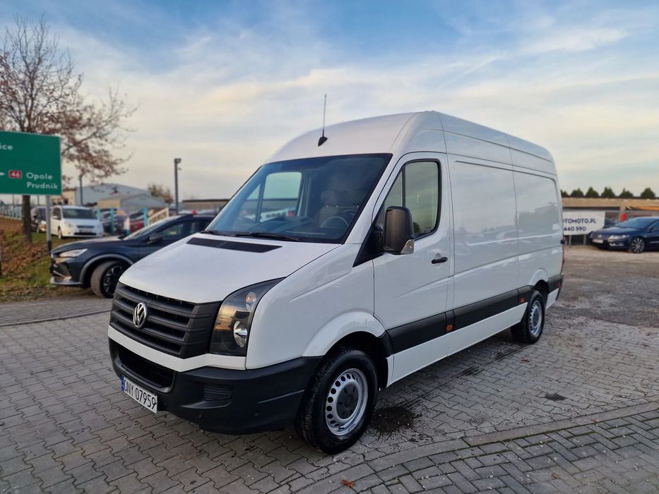 Volkswagen Crafter  Bdb Stan Bardzo Bogata Wersja Okazja Cenowa Kamera Czujniki Okazja