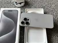iPhone 15 Pro 512GB TITANIUM GREY Szary Grafitowy Bat 96% Gwarancja