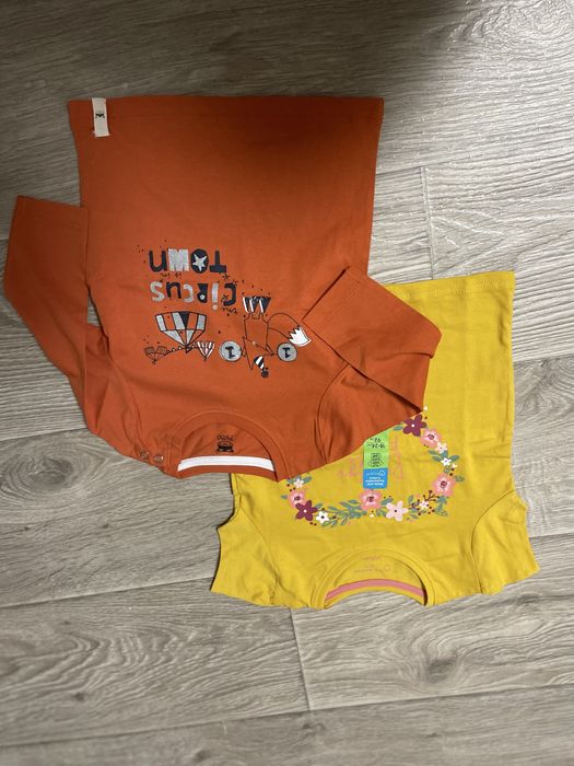 Футболка і лонгслів для дівчинки 100 % котон