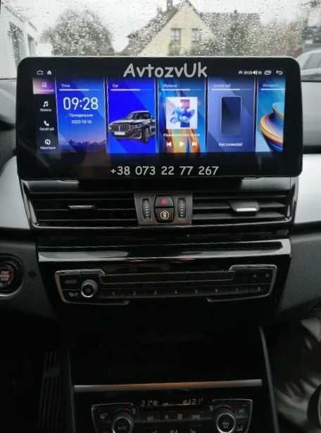 Дисплей BMW 1 2 F20 F22 F23 F87 F45 F46 Gran Tourer Android 14 CarPlay