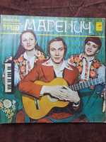 Пластинка Трио Маренич, украинские песни