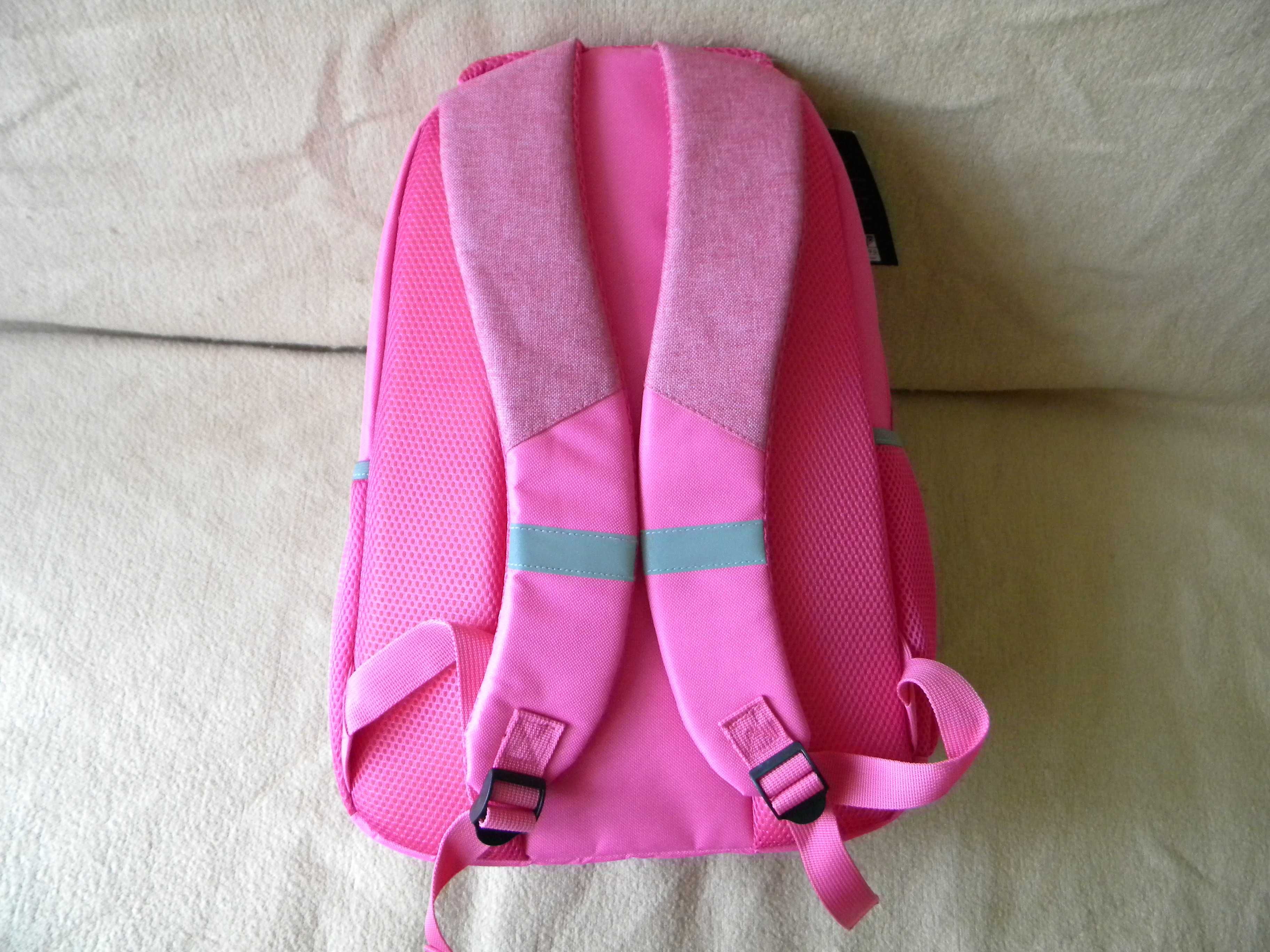 Plecak Szkolny dla dziewczynki koloru różowego OXY BAG NOWY Z METKĄ