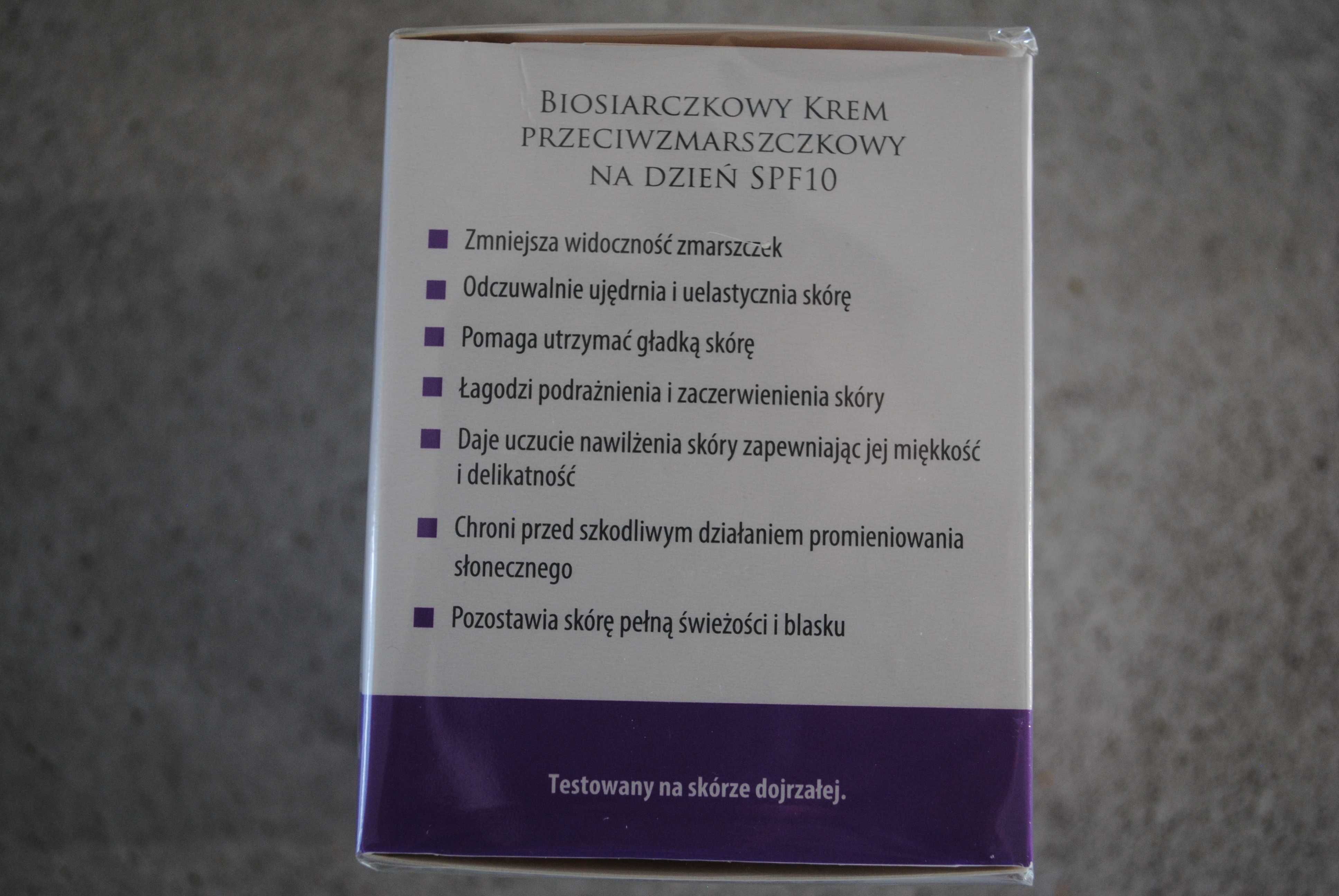 Biosiarczkowy krem przeciwzmarszczkowy na dzień BALNEO 50ml