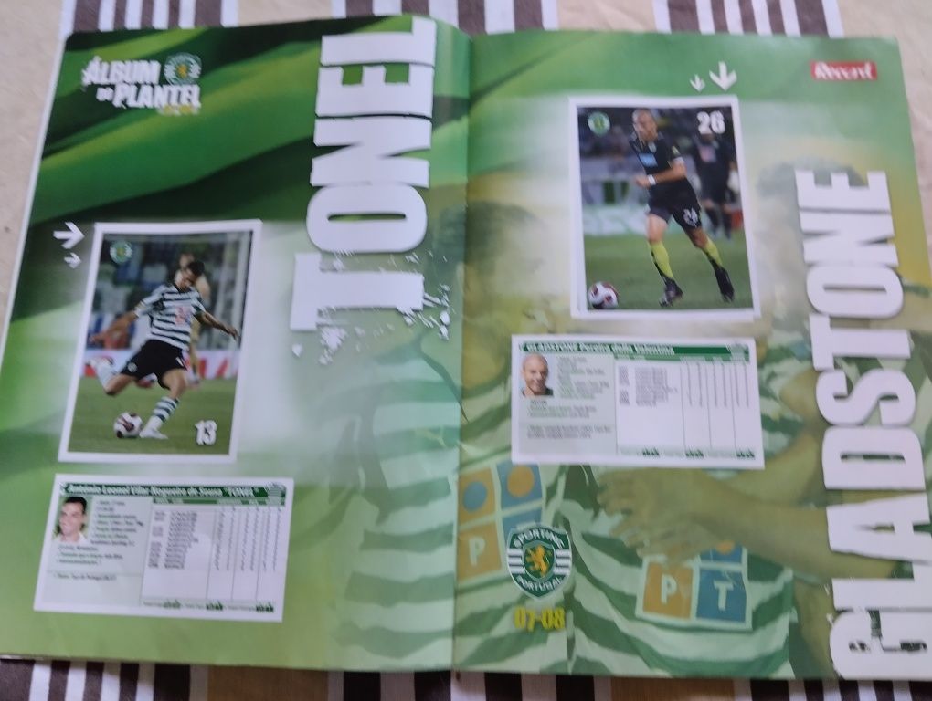 O Álbum do plantel do SCP 2007/08