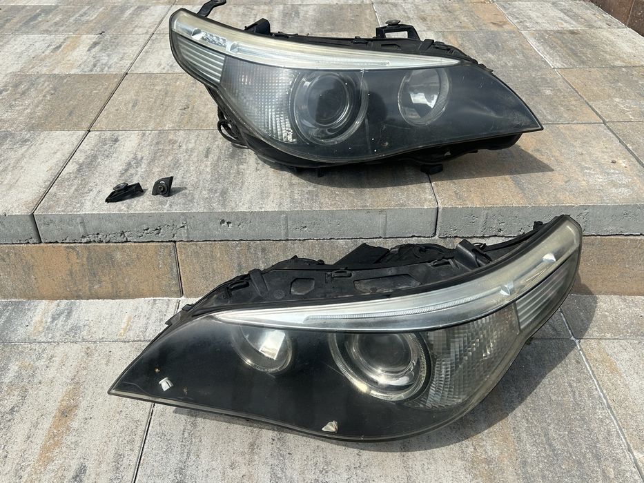 Lampa lewa prawa xenon e61 e60 EUROPA d2s cena za 2 WYSYLKA