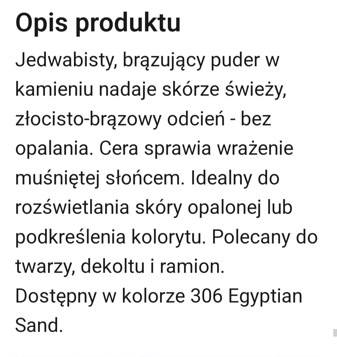 Kobo puder brązujący