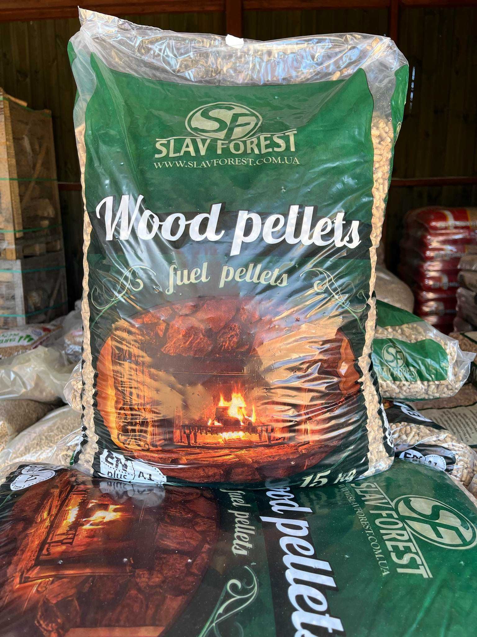 Certyfikowany pellet najwyższej jakości A1 Slav Forest En plus