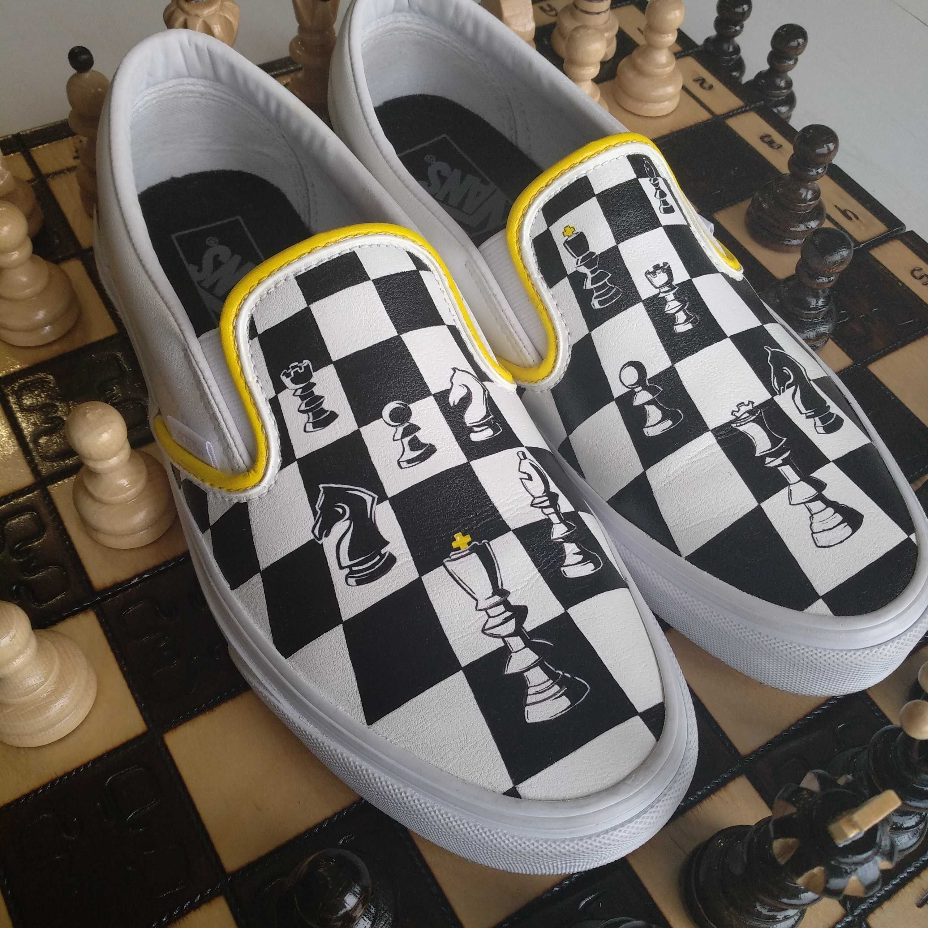 Ręcznie malowane buty, kurtki - Custom