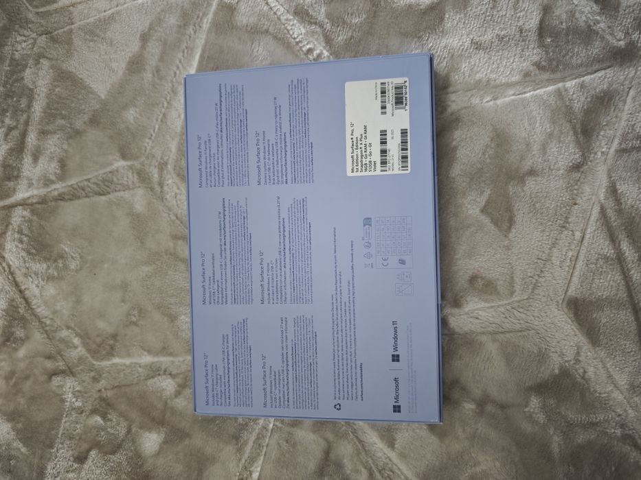 Microsoft Surface pro 12 1st edition 512gb violet klawiatura ładowarka