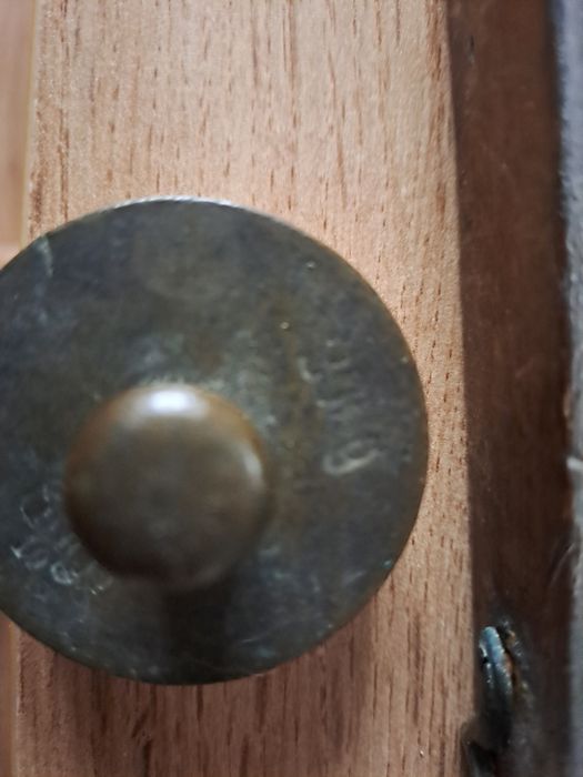 Odważniki  mosiężne  stare