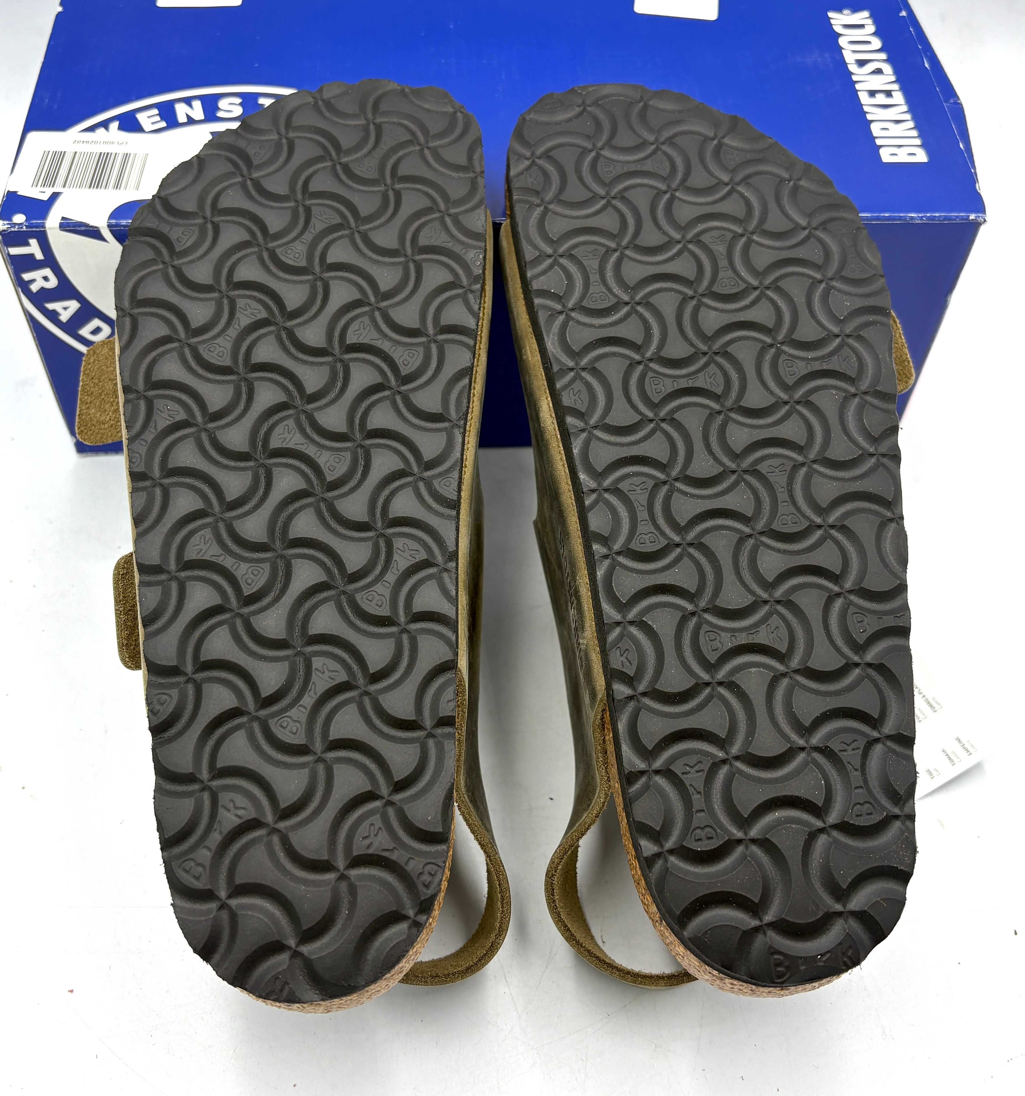 ‼️Nowe oryginalne sandały BIRKENSTOCK Milano khaki 39 AZ 250 skóra