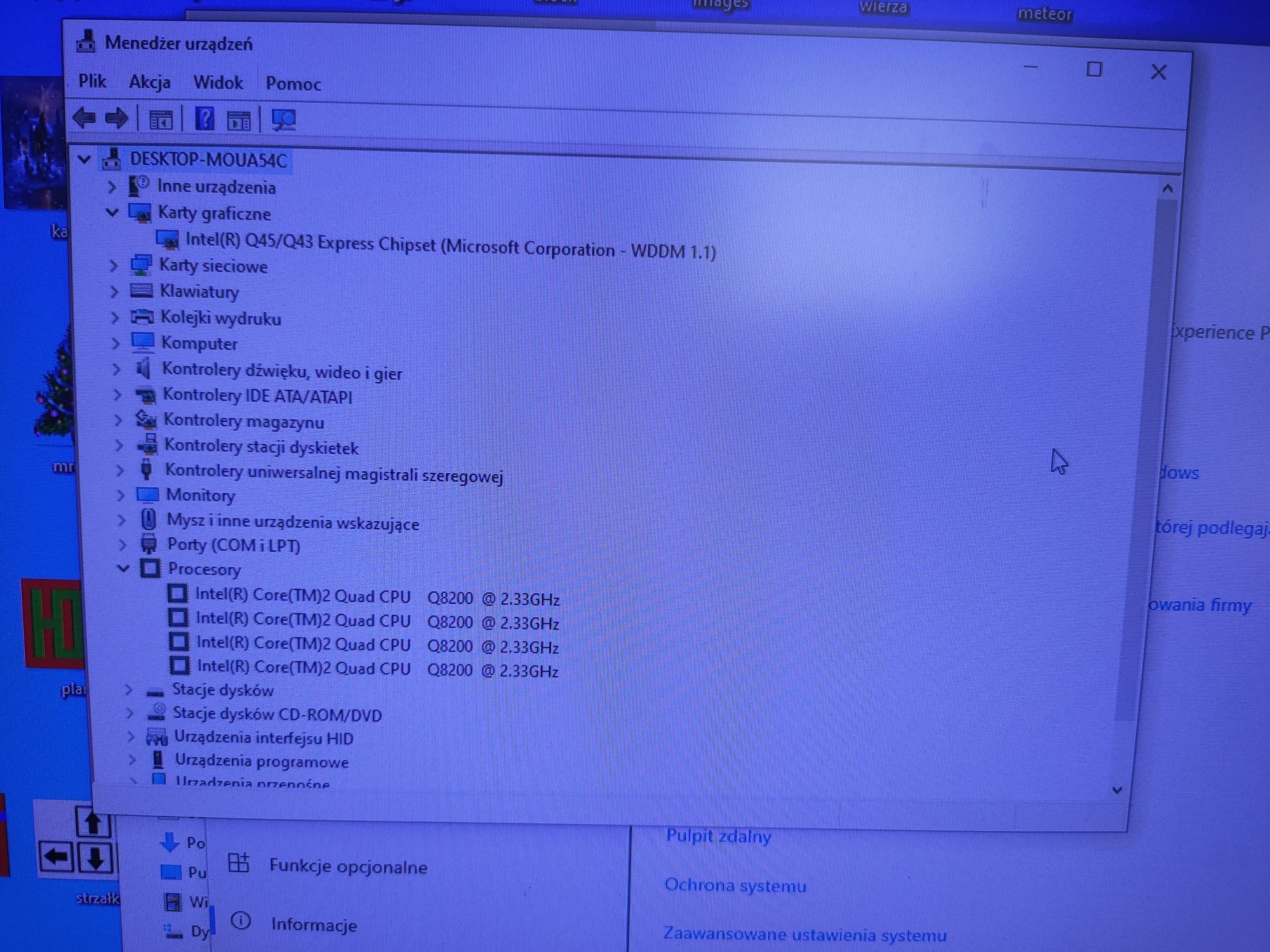 Komputer Dell + MONITOR - LED DELL E2211Hb 21.5" - FHD VGA DVI klasa A