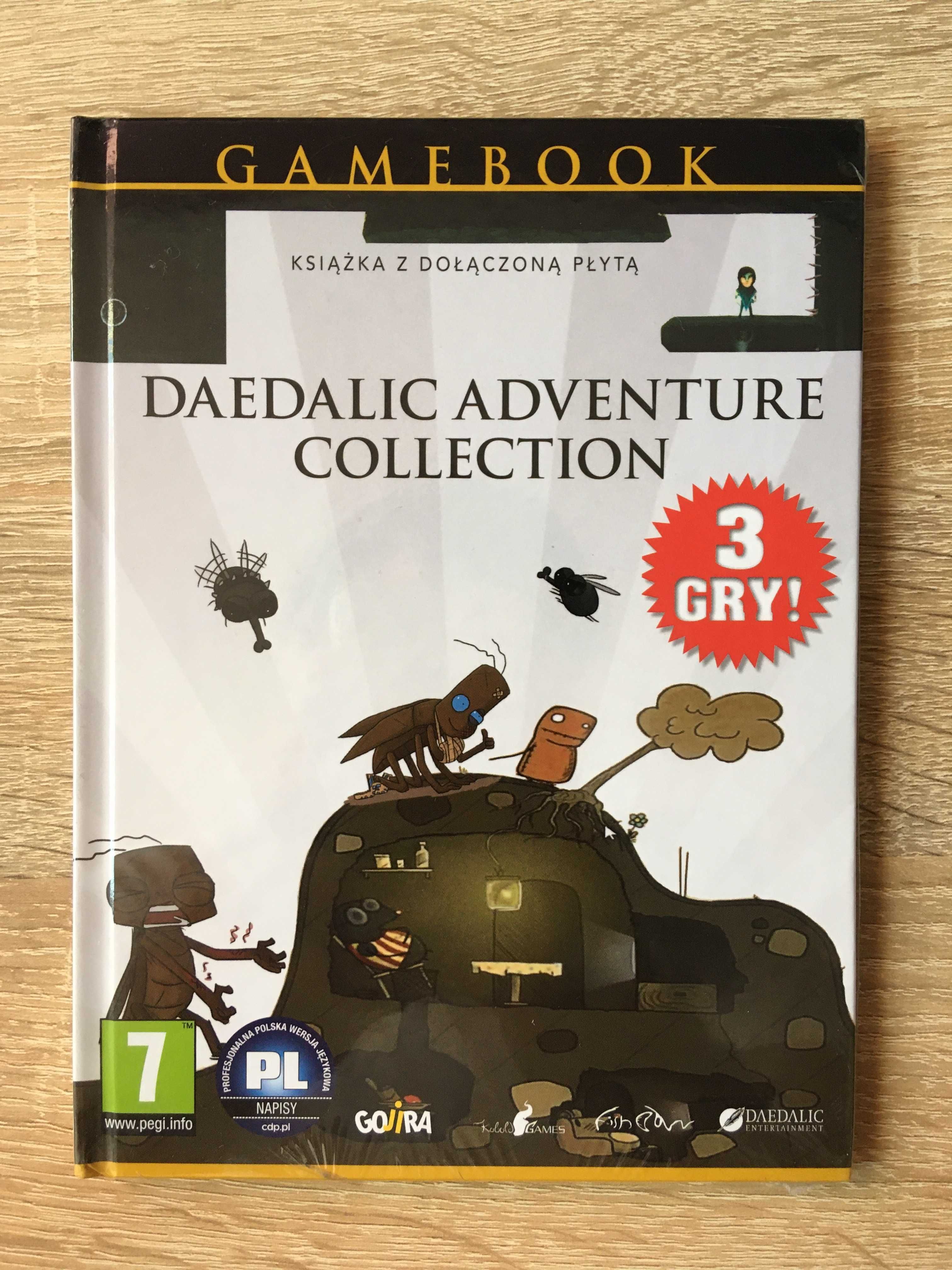 Daedalic Adventure Collection - Gamebook - PC - PL - NOWA, FOLIA