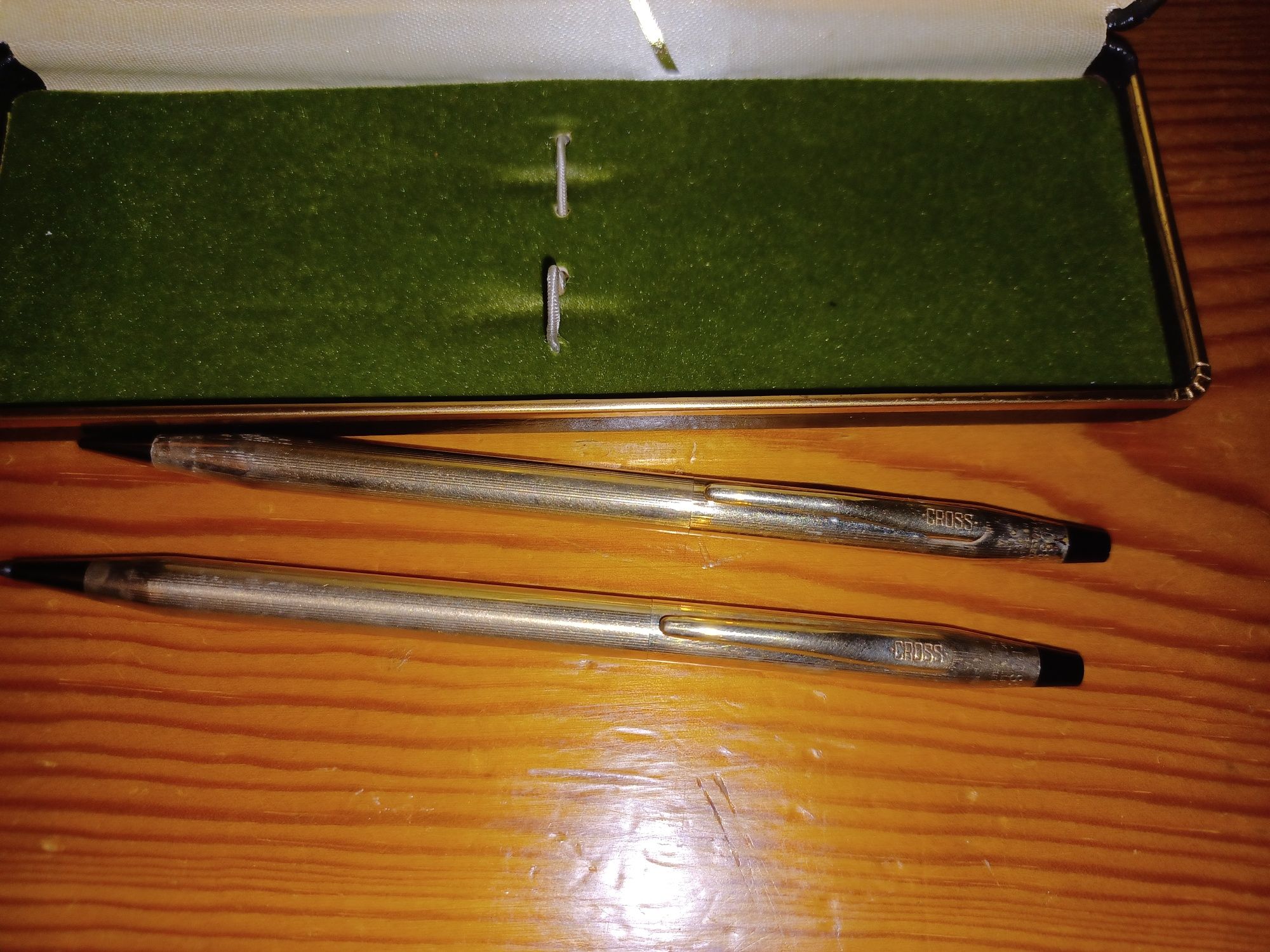 Conjunto Cross Caneta e Lapiseira com caixa