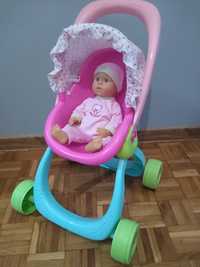 Lalka z wózkiem dla dziecka