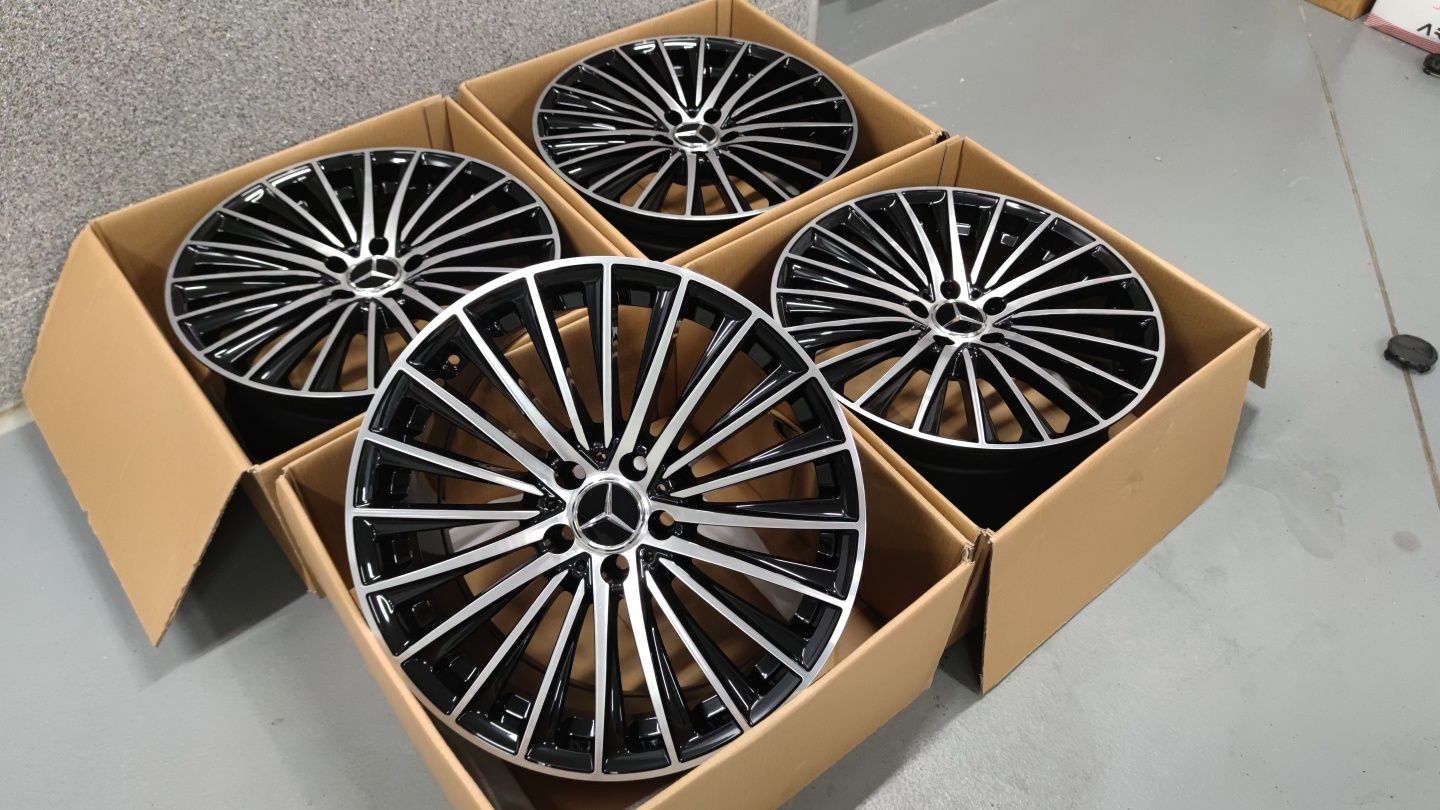 Felgi Mercedes 19" 5x112 Black Diamond dwie szerokości