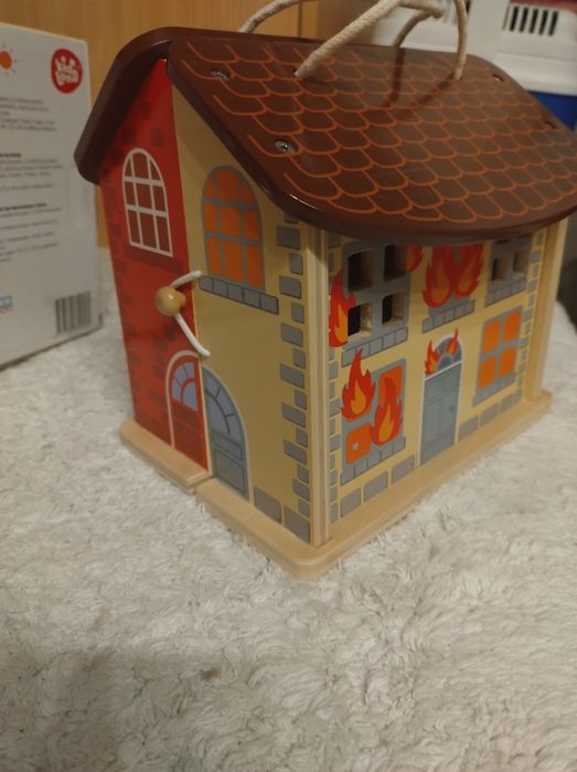 Zestaw zabawek drewnianych motesori montessori