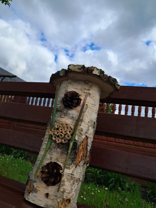 Insekt - domek hotel dla owadów !