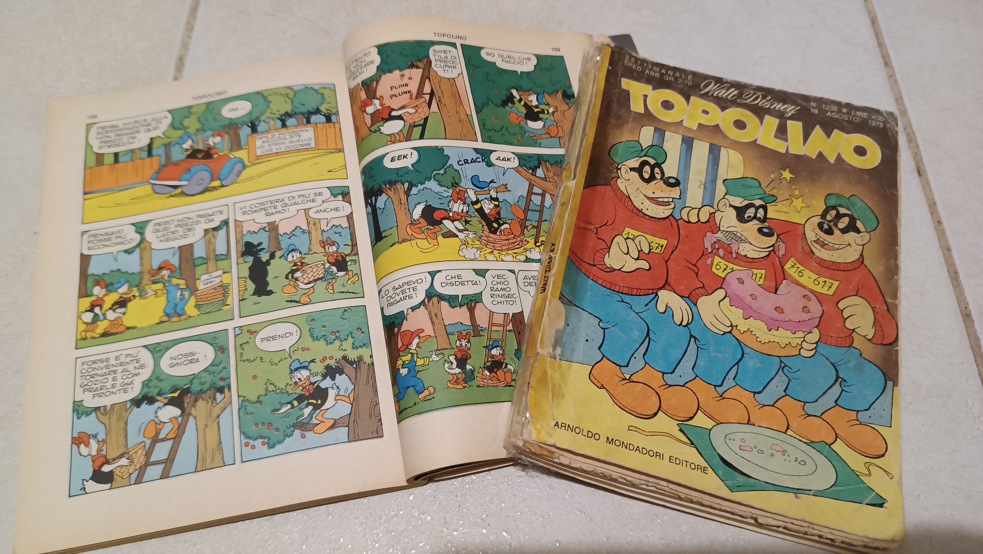 Komiks PRL Disney Topolino Donald