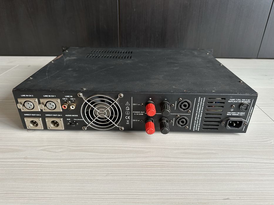 Końcówka Mocy Mc Crypt PA 12000 mk2 2x800w