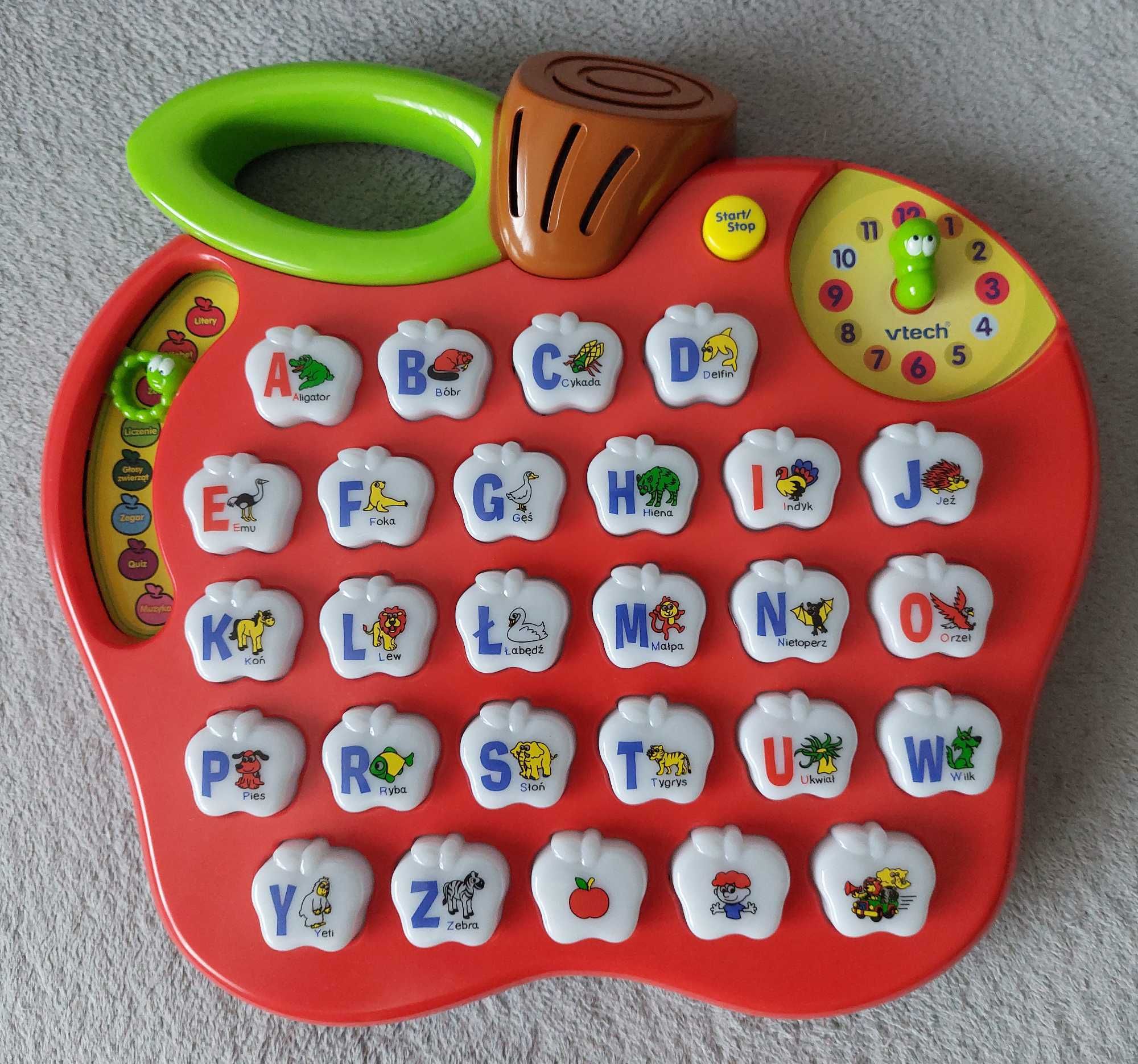 VTECH grające jabłko. Odbiór osobisty Plewiska.