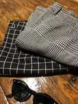 Spodnie w kratkę Marella, Calvin Klein, S/M