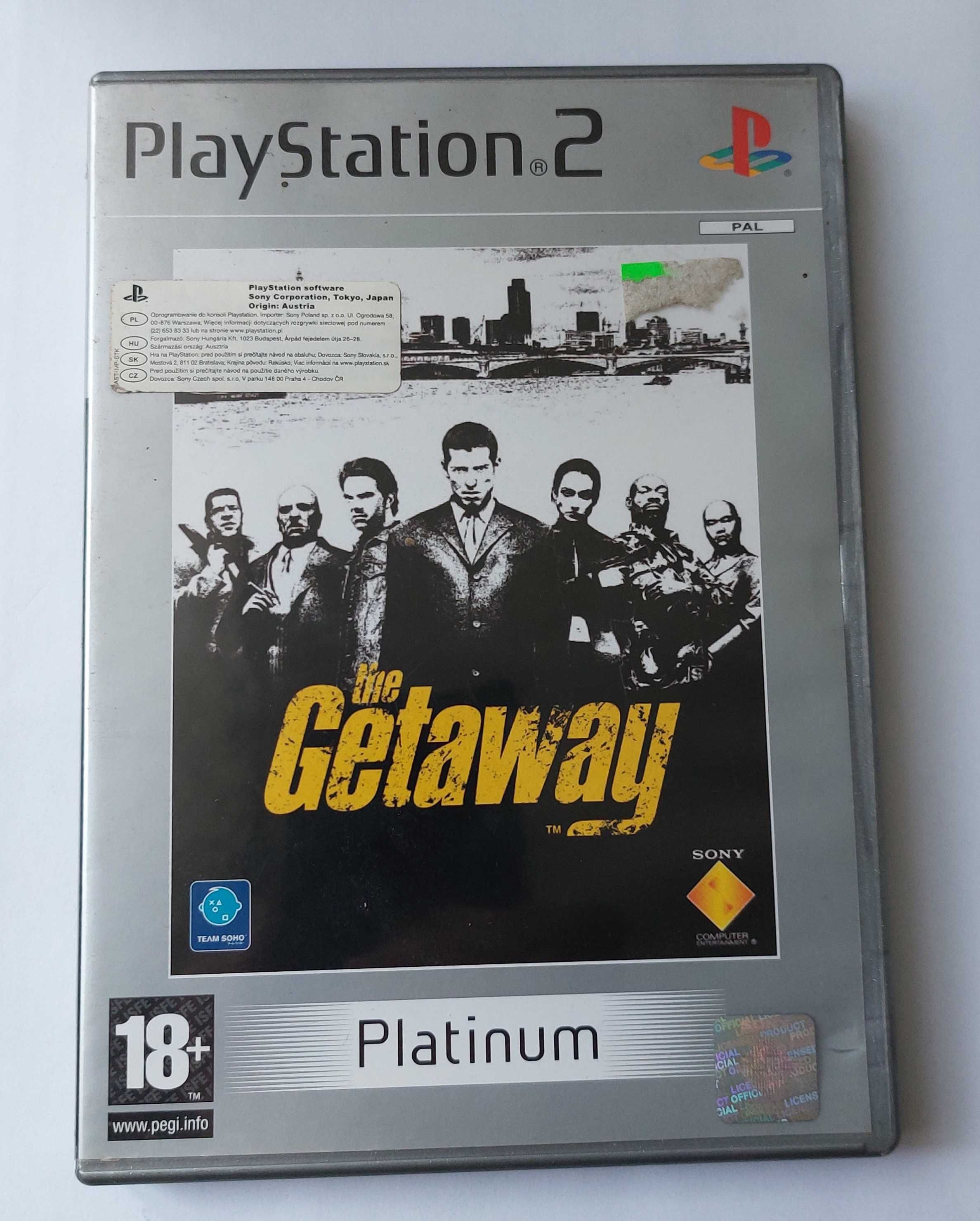THE GETAWAY | gra akcji w stylu GTA po polsku na PS2 Playstation 2