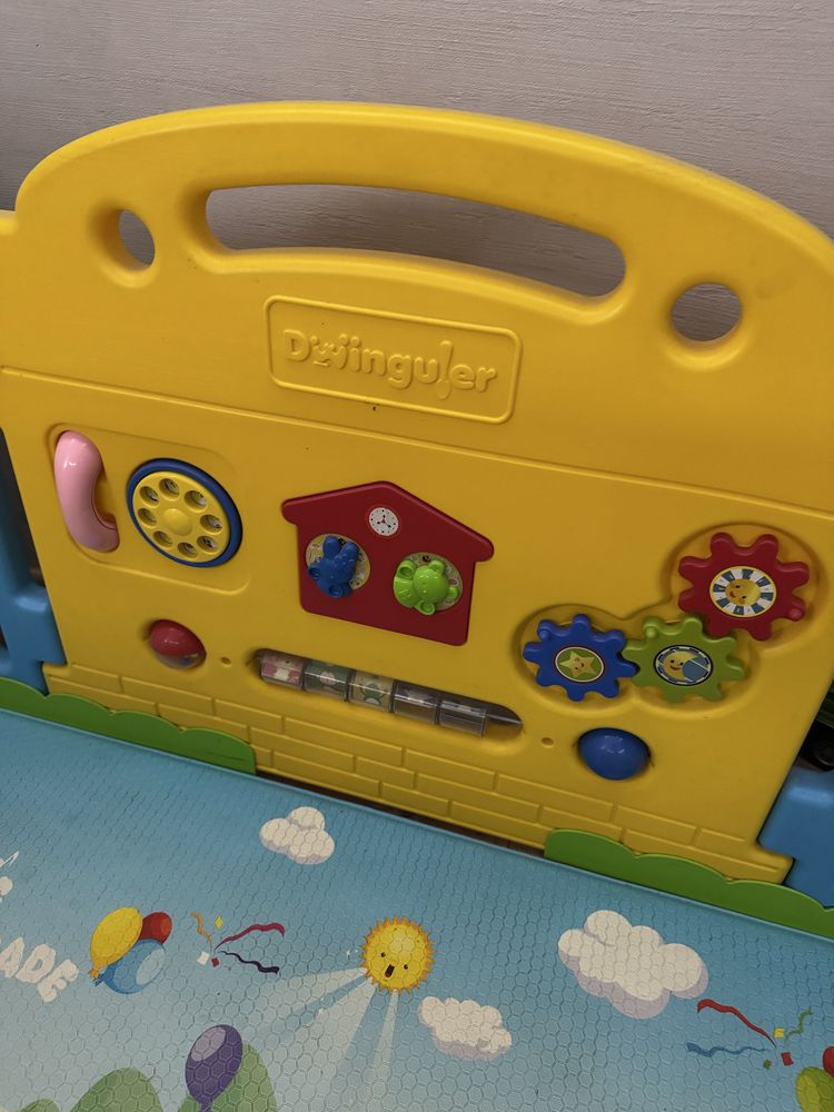 Dwinguler игровой манеж  и музыкальный коврик