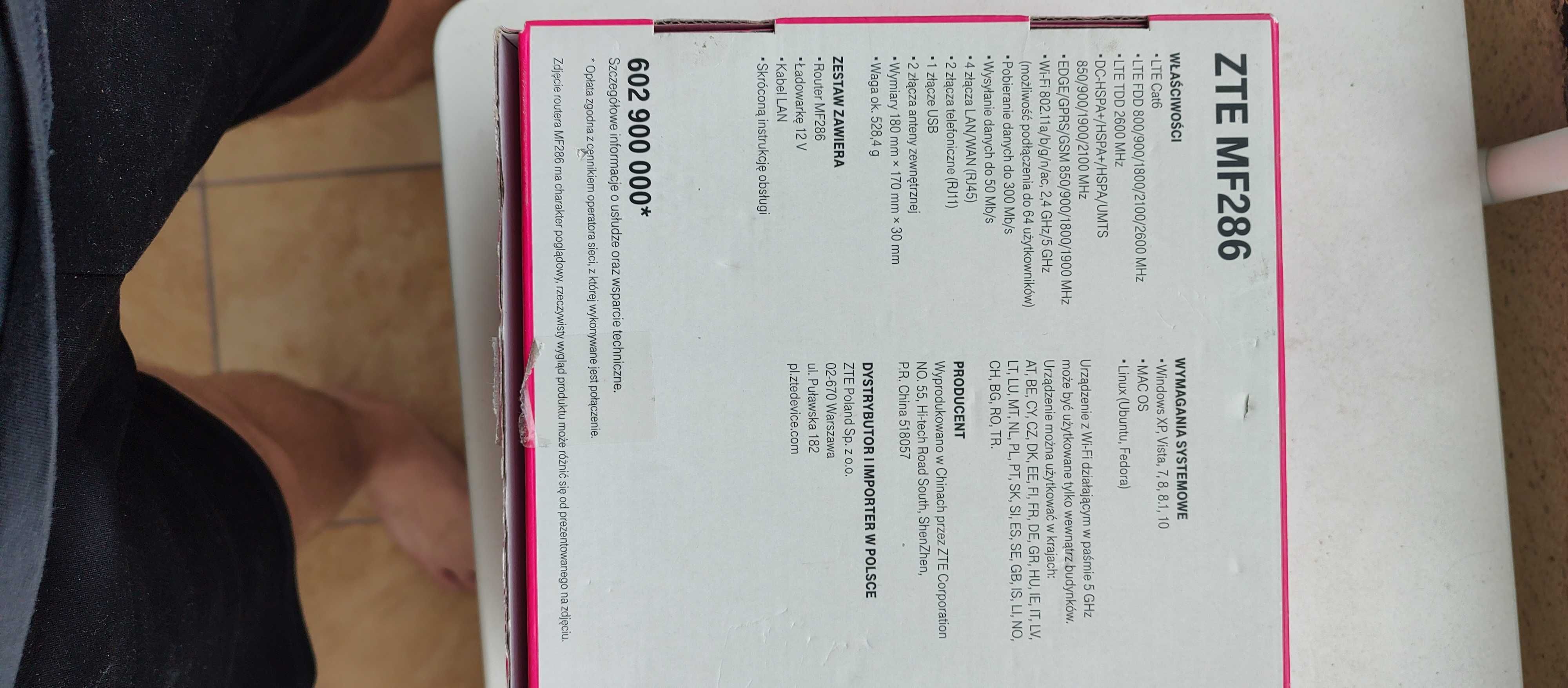 Router ZTE MF286