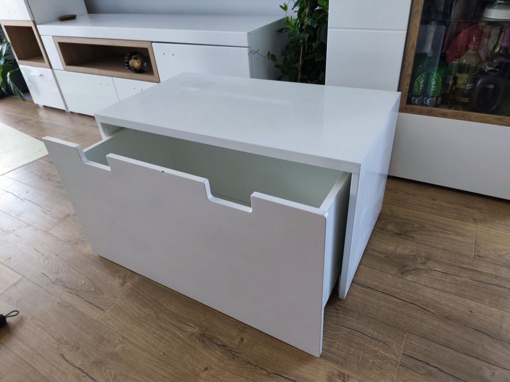 STUVA Ikea Ława Skrzynia  Stół  ze schowkiem - Biały