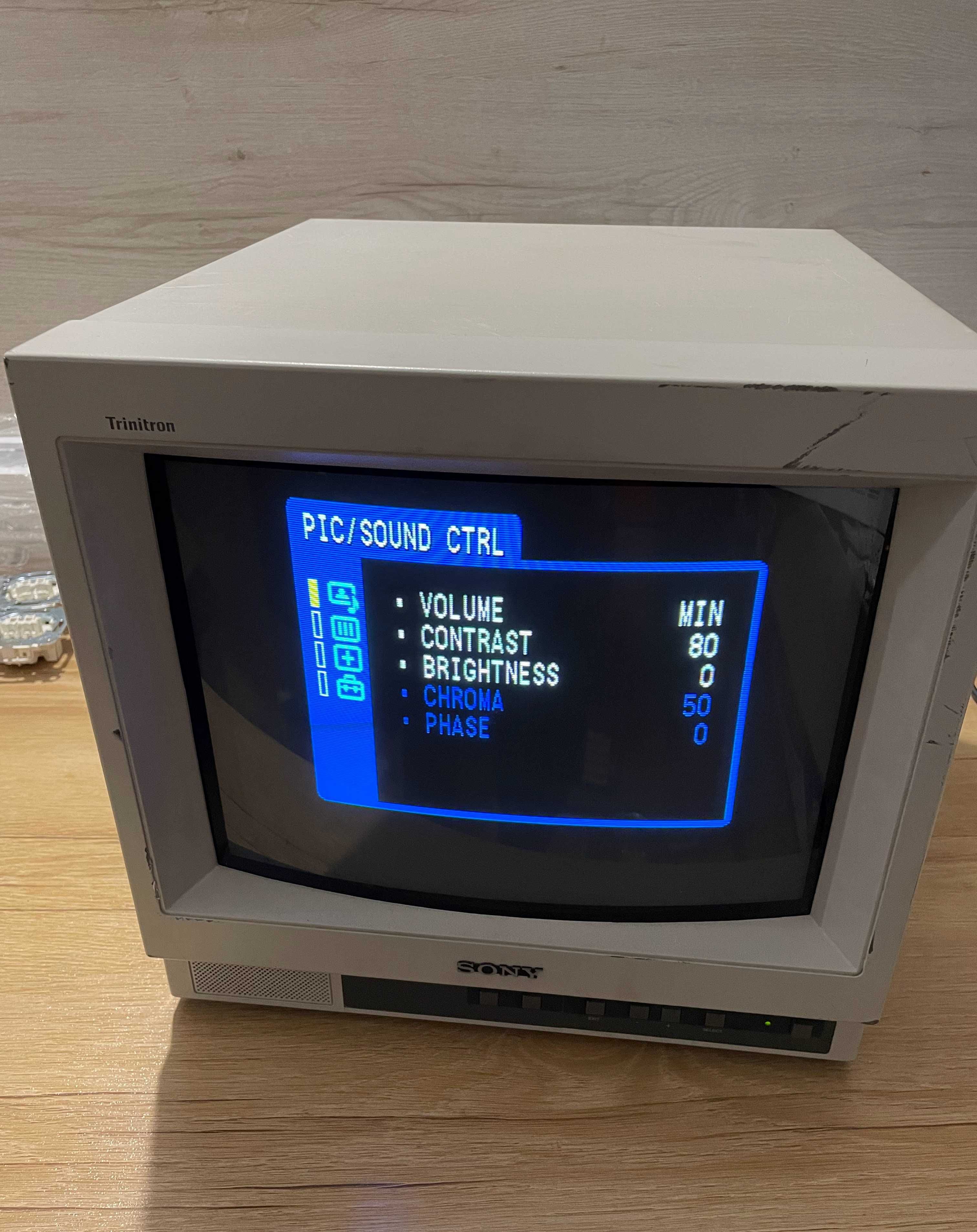 Sony Trinitron 14 PVM-14L1MDE telewizor monitor retro 14" zamiana Lego