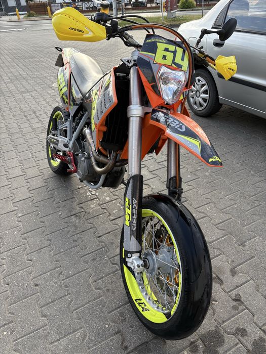 KTM LC4 Supermoto, zarejstrowany