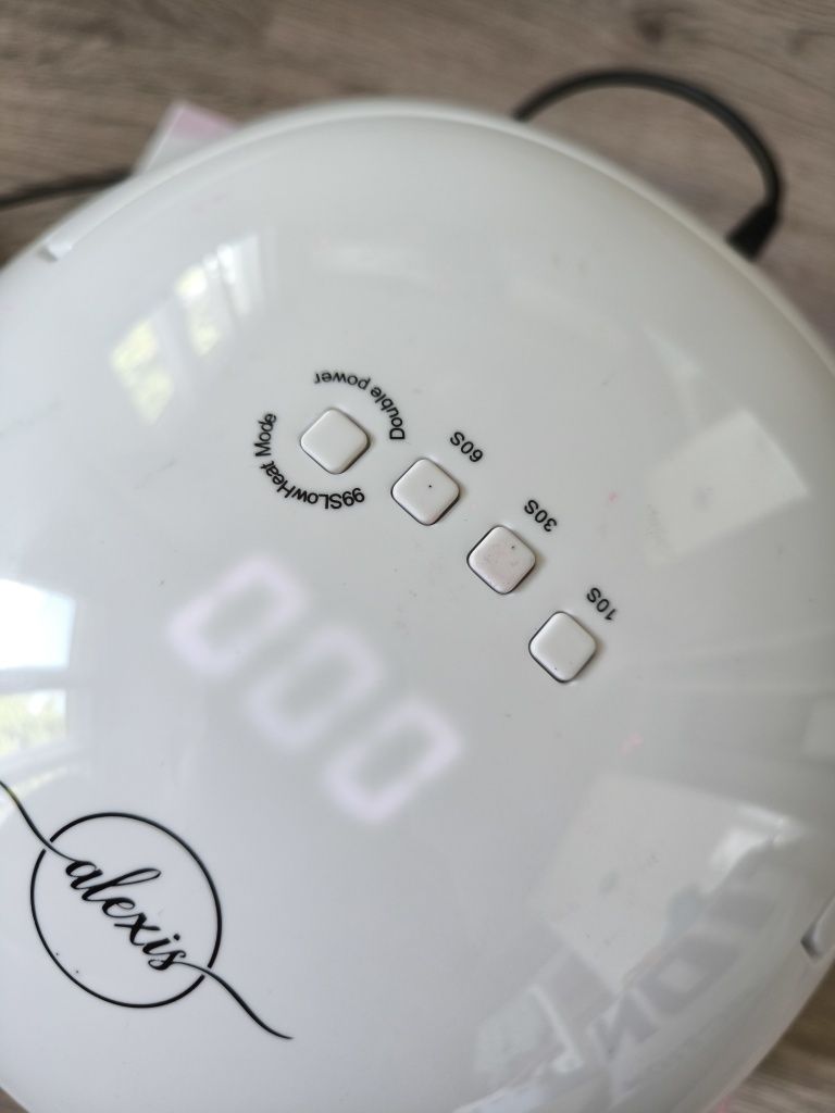 Lampa led do paznokci hybrydy żele Alexis x5