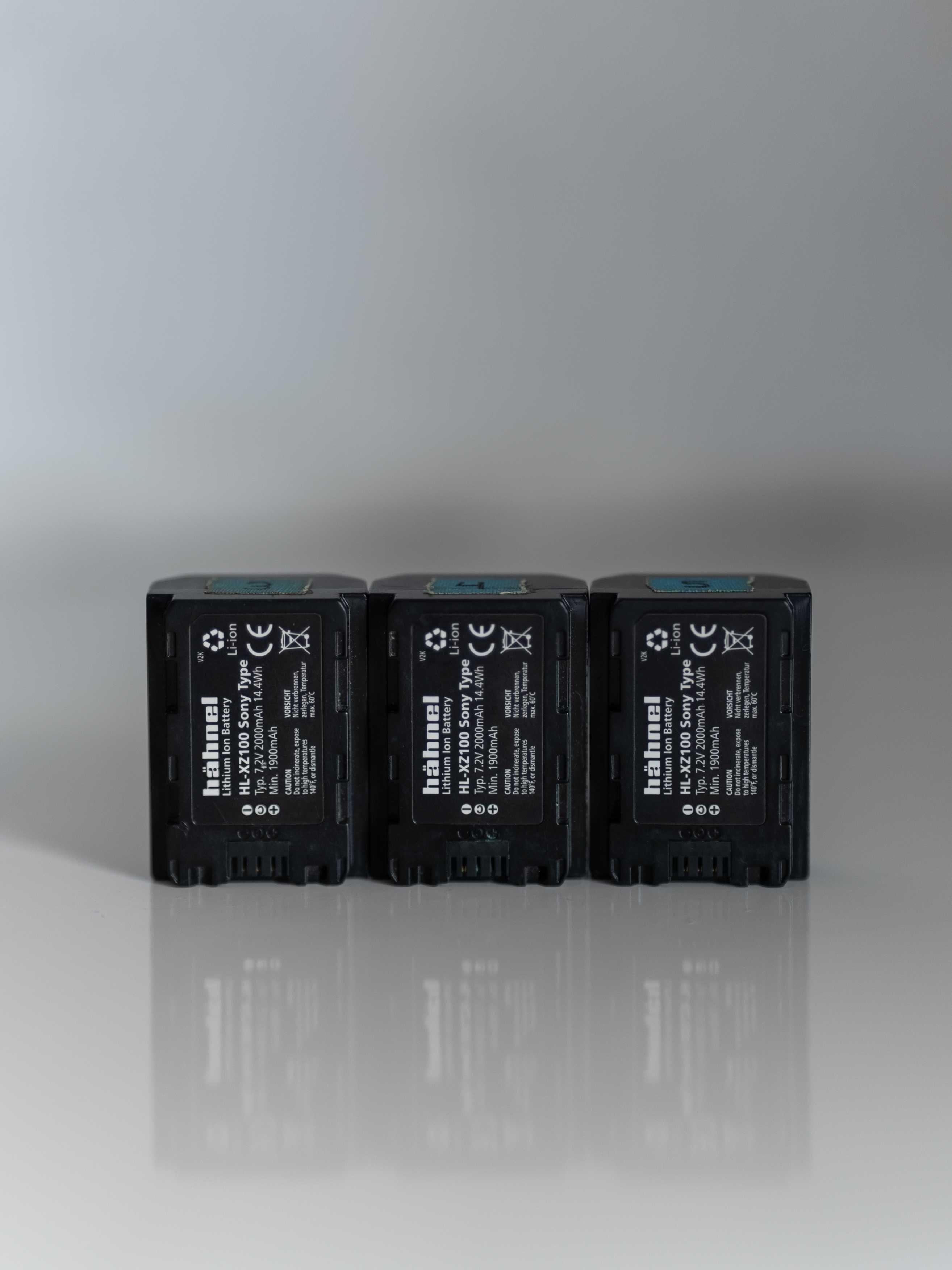 HAHNEL Carregador ProCube 2 + 3x Baterias HAHNEL