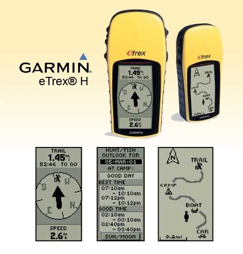 GPS Garmin etrex H