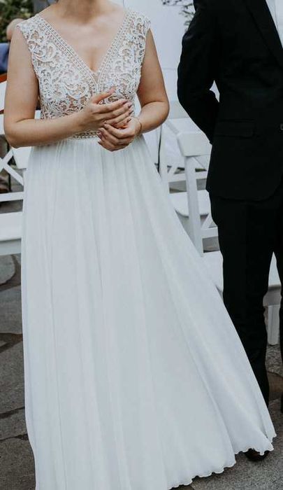 Suknia ślubna Boho 38/40