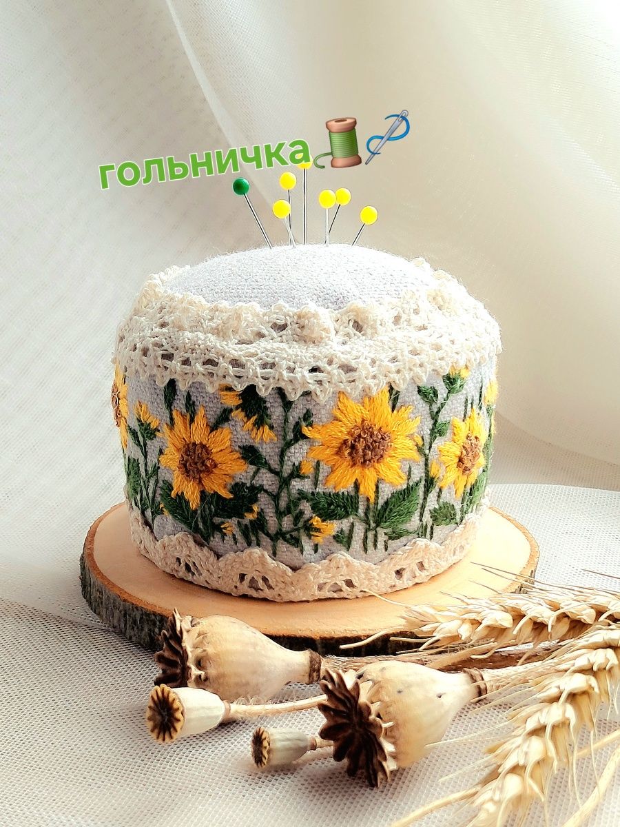 Гольнички, текстильні сердечки.