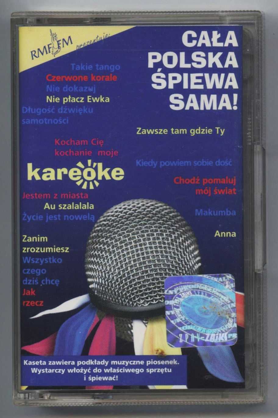 Cała Polska Śpiewa Sama - Kareoke - Kaseta magnetofonowa