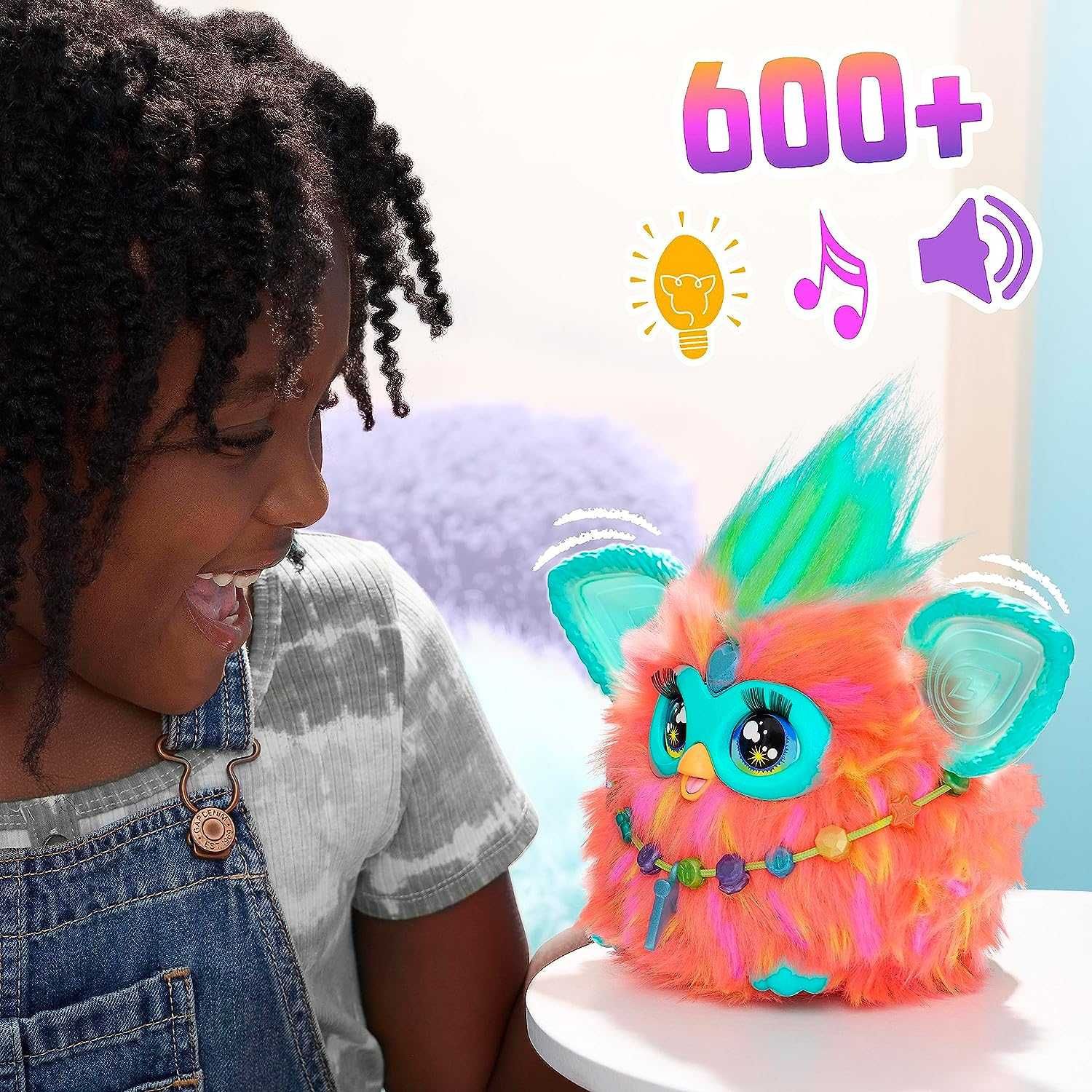 Інтерактивна іграшка Фербі кораловий Furby Coral F6744