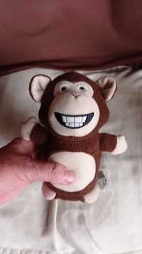 Мягкая говорящая игрушка, обезьяна повторушка