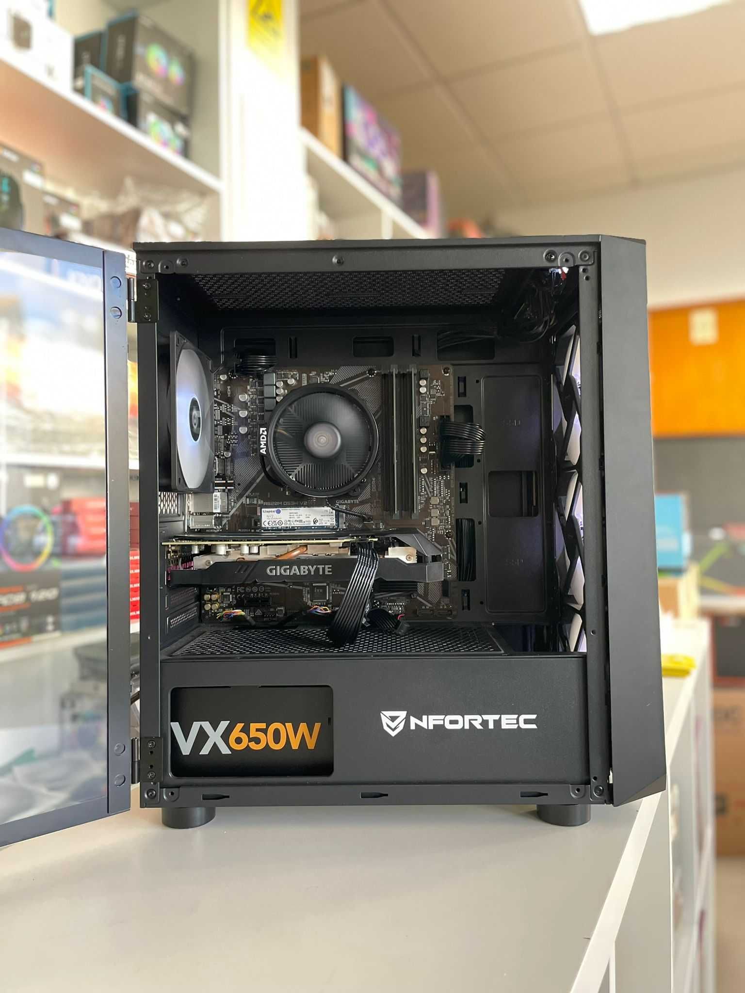 PC gaming AMD R5 5500, RTX 2060 6GB, 16GB RAM, 1TB NVMe