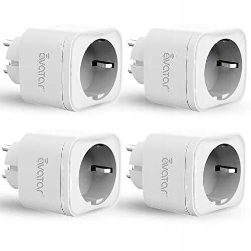 Zestaw Czterech Gniazd AVATAR AWP08L Smart WiFi Plug