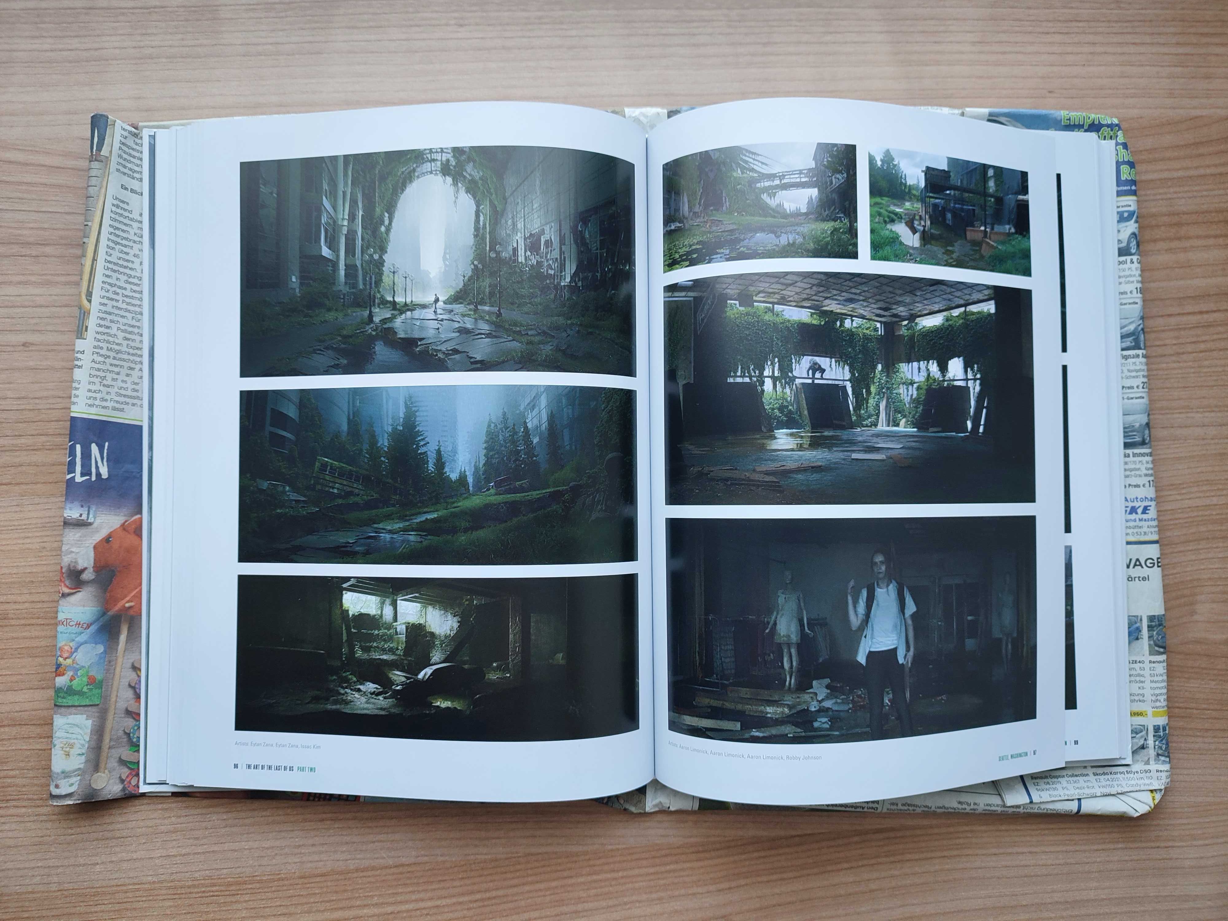 Artbook, артбук книга The last of us Part 2 частина 2