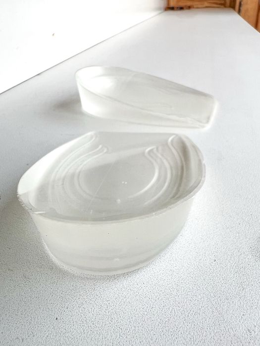 Силіконова устілка під пʼятку висотою 2 см