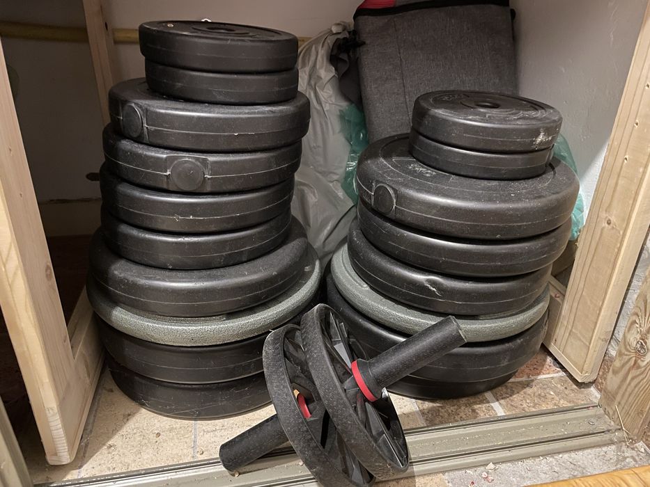 Ciezary sztangi stojaki i laweczka