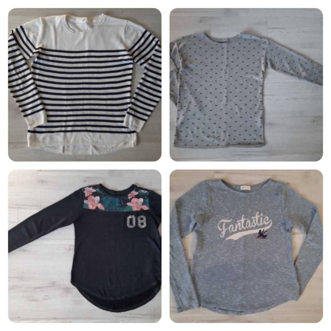 Bluzki, bluzy, sweterki młodzieżowe - Rozm.158/164/170 cm i Rozm. S-M