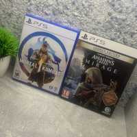 Диски Assassins Mirage на Sony PS5.