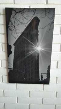 Obraz z IKEA budynek trójkątny Flatiron w New York - 38,5cm x 65cm