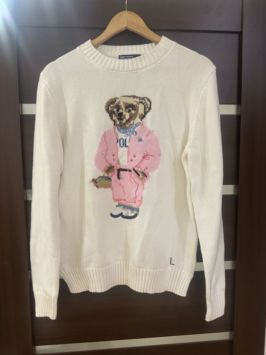 Светр свитер Polo Ralph Lauren з ведмедиком розміри С,М,Л